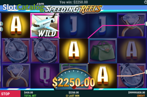 Οθόνη3. Speeding Reels Κουλοχέρης