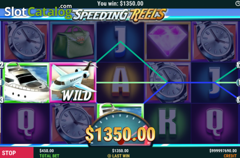 Οθόνη5. Speeding Reels Κουλοχέρης
