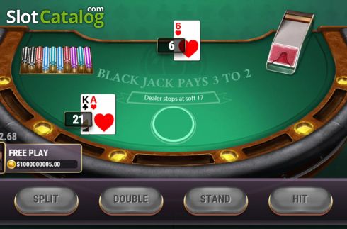 Οθόνη4. Blackjack (Slot Factory) Κουλοχέρης