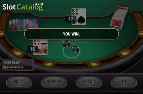 Οθόνη5. Blackjack (Slot Factory) Κουλοχέρης
