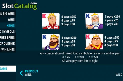 Οθόνη8. King Sized Spins Κουλοχέρης