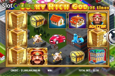 Οθόνη2. Lucky Rich God Κουλοχέρης 