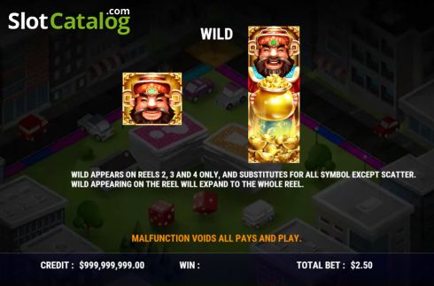 Οθόνη7. Lucky Rich God Κουλοχέρης 