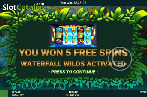 Οθόνη6. Waterfall Wins Κουλοχέρης