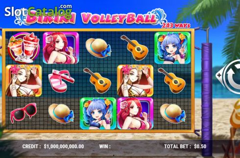 Οθόνη2. Bikini Volleyball Κουλοχέρης