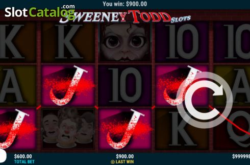 Οθόνη3. Sweeney Todd Slots Κουλοχέρης