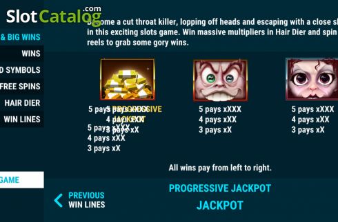 Οθόνη8. Sweeney Todd Slots Κουλοχέρης