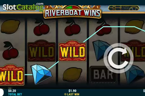 Οθόνη3. Riverboat Wins Κουλοχέρης