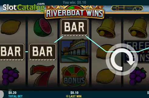 Οθόνη4. Riverboat Wins Κουλοχέρης