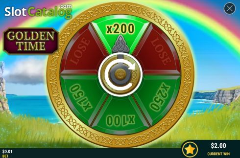 Οθόνη6. Spin A Wheel O'Gold Κουλοχέρης