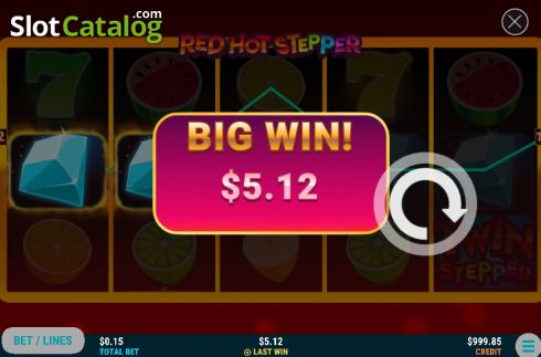 Οθόνη3. Red Hot Stepper Κουλοχέρης