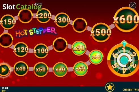 Οθόνη6. Red Hot Stepper Κουλοχέρης