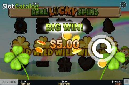 Οθόνη4. Reel Lucky Spins Κουλοχέρης 
