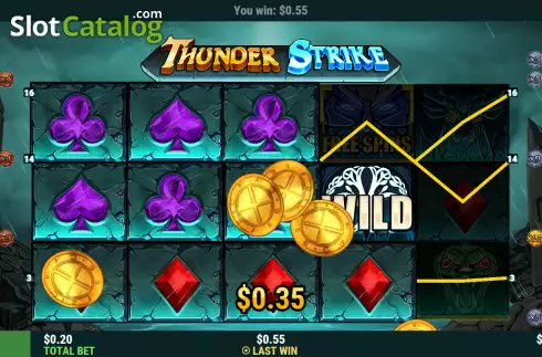 Οθόνη4. Thunder Strike Κουλοχέρης