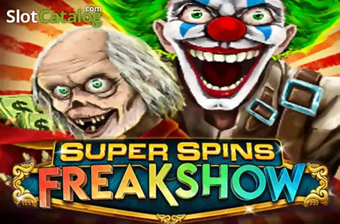 Super Spins Freakshow Λογότυπο Super Spins Freakshow Λογότυπο