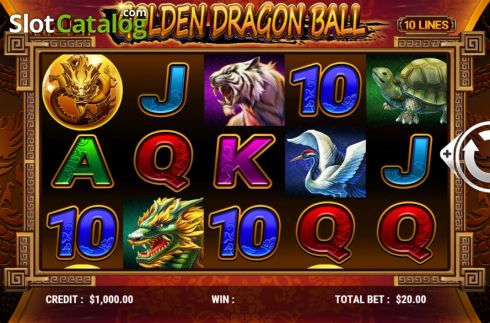 Οθόνη2. Golden Dragon Ball (Slot Factory) Κουλοχέρης 