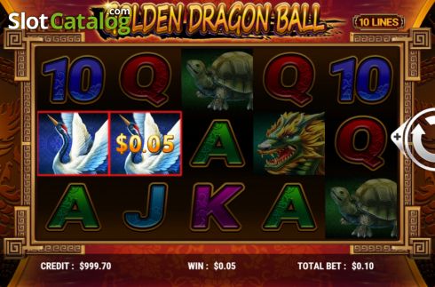 Οθόνη4. Golden Dragon Ball (Slot Factory) Κουλοχέρης 