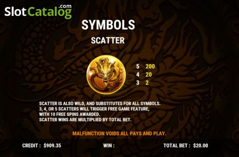 Οθόνη6. Golden Dragon Ball (Slot Factory) Κουλοχέρης 