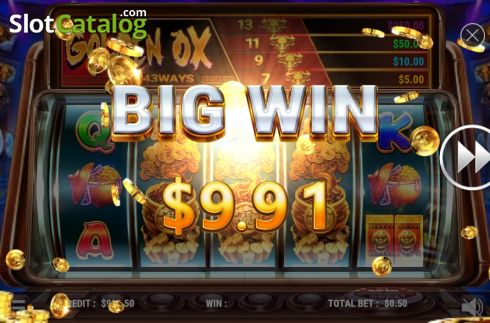 Οθόνη3. Golden Ox (Slot Factory) Κουλοχέρης