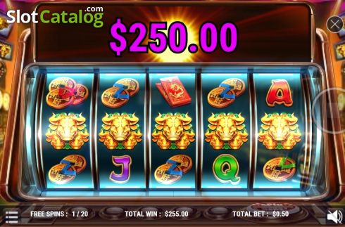 Οθόνη9. Golden Ox (Slot Factory) Κουλοχέρης
