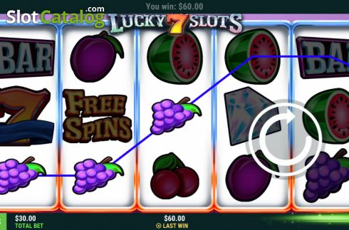 Οθόνη4. Lucky 7 Slots Κουλοχέρης
