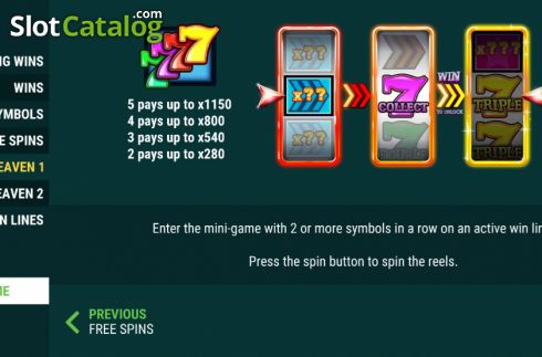 Οθόνη7. Lucky 7 Slots Κουλοχέρης
