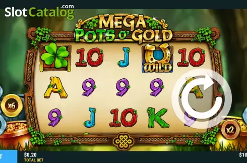 Οθόνη2. Mega Pots O Gold Κουλοχέρης 