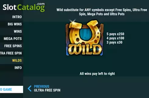 Οθόνη5. Mega Pots O Gold Κουλοχέρης 