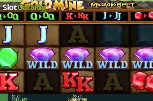 Οθόνη4. Gold Mine MegaSplit Κουλοχέρης