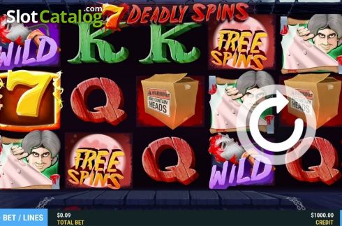 Οθόνη2. 7 Deadly Spins Κουλοχέρης
