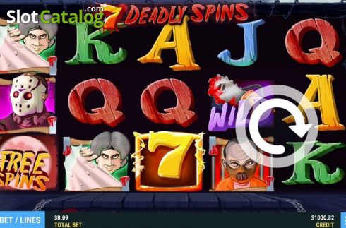 Οθόνη5. 7 Deadly Spins Κουλοχέρης