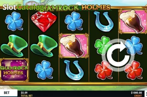 Οθόνη3. Shamrock Holmes (Slot Factory) Κουλοχέρης