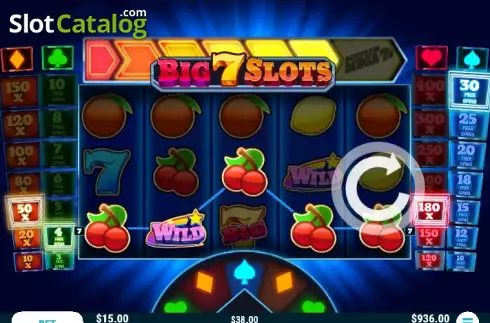 Οθόνη4. Big 7 Slots Κουλοχέρης