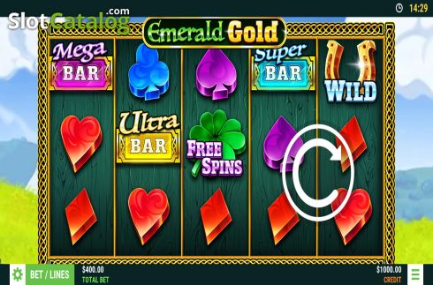 Οθόνη2. Emerald Gold (Slot Factory) Κουλοχέρης