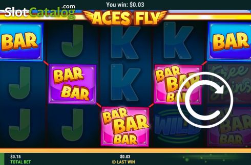 Οθόνη3. Aces Fly Κουλοχέρης