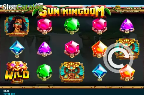 Οθόνη2. Sun Kingdom Κουλοχέρης