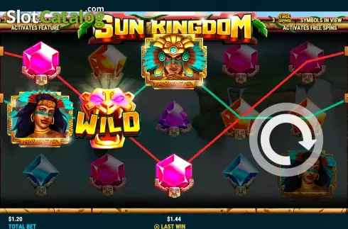 Οθόνη3. Sun Kingdom Κουλοχέρης