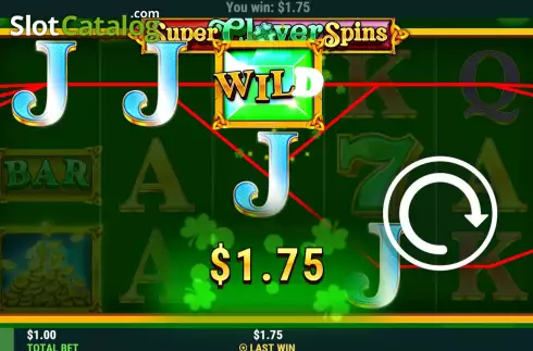 Οθόνη4. Super Clover Spins Κουλοχέρης