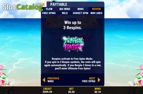 Οθόνη7. Tropical Fantasy Κουλοχέρης