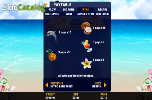 Οθόνη9. Tropical Fantasy Κουλοχέρης