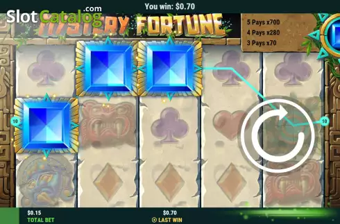 Οθόνη5. Mystery Fortune Κουλοχέρης 