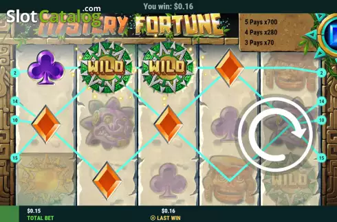 Οθόνη4. Mystery Fortune Κουλοχέρης 
