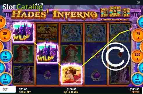 Οθόνη3. Hades Inferno Κουλοχέρης 