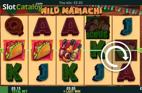 Οθόνη4. Wild Mariachi Κουλοχέρης