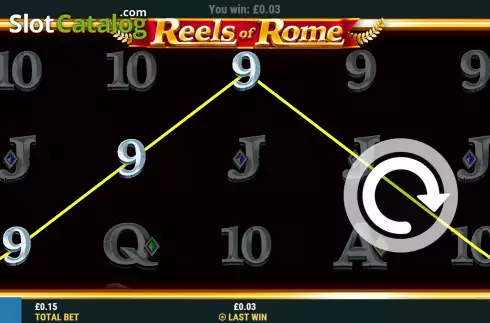 Οθόνη3. Reels of Rome (Slot Factory) Κουλοχέρης