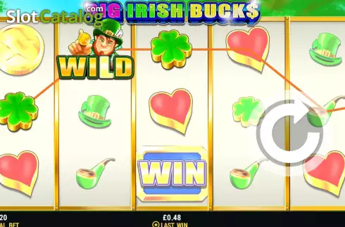 Οθόνη3. Big Irish Bucks Κουλοχέρης