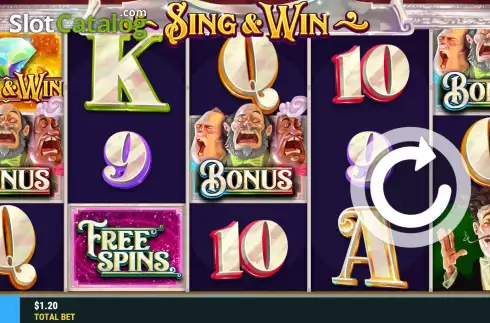 Οθόνη2. Sing & Win Κουλοχέρης