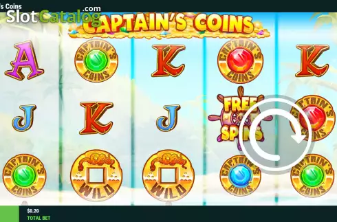 Οθόνη2. Captain’s Coins Κουλοχέρης