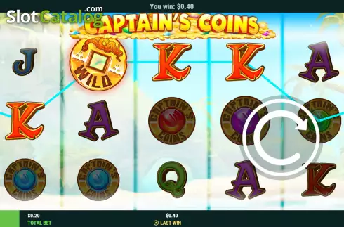 Οθόνη3. Captain’s Coins Κουλοχέρης