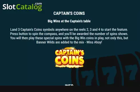 Οθόνη7. Captain’s Coins Κουλοχέρης